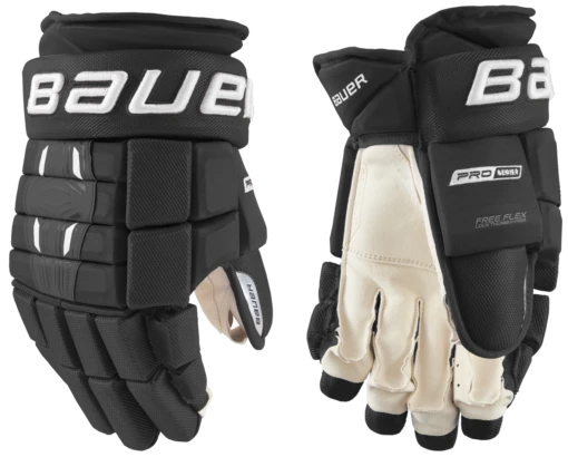 Bauer Pro Series Intermediate Hockey Gloves -Best Hockey Store 1058642 BLK 16760dc7 171f 4bc9 9c79 f4fbb5763058