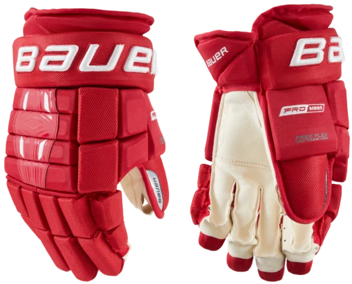 Bauer Pro Series Intermediate Hockey Gloves -Best Hockey Store 1058642 RED 63aea243 b6c8 416f 9943 a3a481e6c7e5