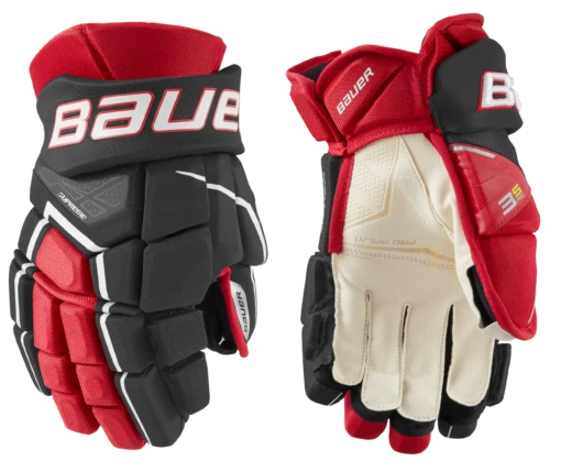 Bauer Supreme 3S Pro Senior Hockey Gloves -Best Hockey Store 1058643 BKR