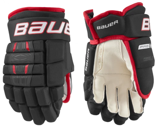 Bauer Pro Series Junior Hockey Gloves -Best Hockey Store 1058651 BKR