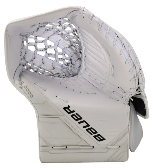 Bauer Supreme Mach Senior Goalie Catcher -Best Hockey Store 1059804 3 4 White 1014