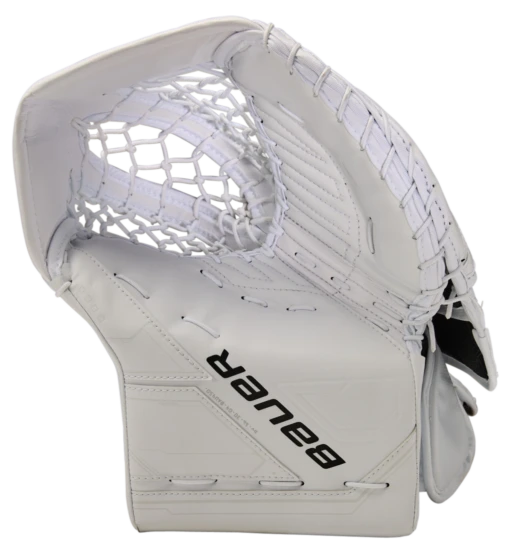 Bauer Supreme Mach Senior Goalie Catcher -Best Hockey Store 1059807 3 4 White 1006