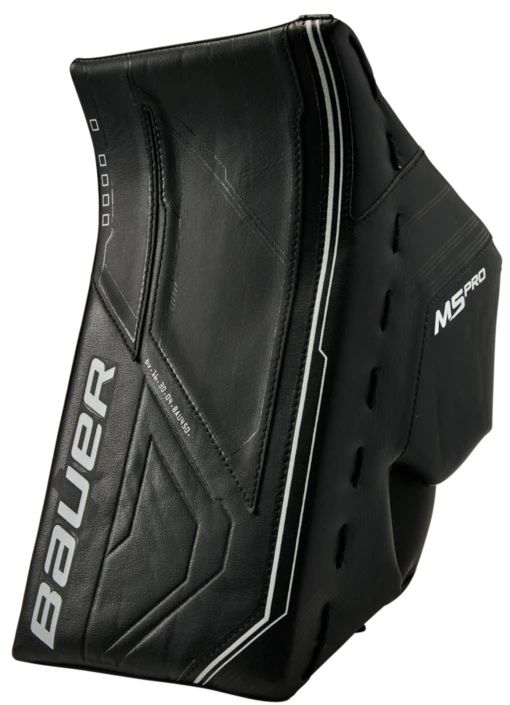 Bauer Supreme M5 Pro Intermediate Goalie Blocker -Best Hockey Store 1059811 3 4 BLK 0984