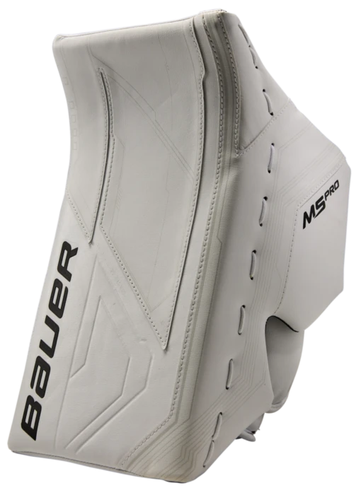 Bauer Supreme M5 Pro Senior Goalie Blocker -Best Hockey Store 1059811 3 4 White 0975 ccffb428 72f0 402b bb66 8922fdea235b