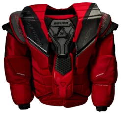 Bauer Supreme Mach Senior Goalie Chest Protector -Best Hockey Store 1059815 Red Front 1087