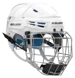 Bauer Re-Akt 65 Combo Hockey Helmet -Best Hockey Store 1061817 BTH23 HELMET COMBO RE AKT65 WHT