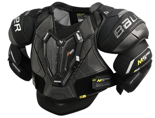 Bauer Supreme M5 Pro Intermediate Shoulder Pads -Best Hockey Store 1061864 BTH23 PROTECTIVE SHOULDER SUPREME M5PRO SR catalog threequarter 2