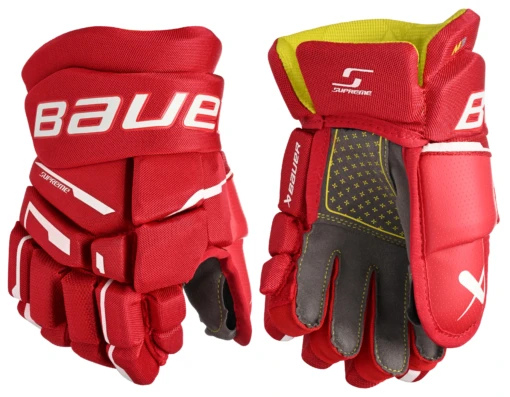 Bauer Supreme M3 Junior Hockey Gloves -Best Hockey Store 1061906 BTH23 PROTECTIVE GLOVE SUPREME M3 JR catalog palm