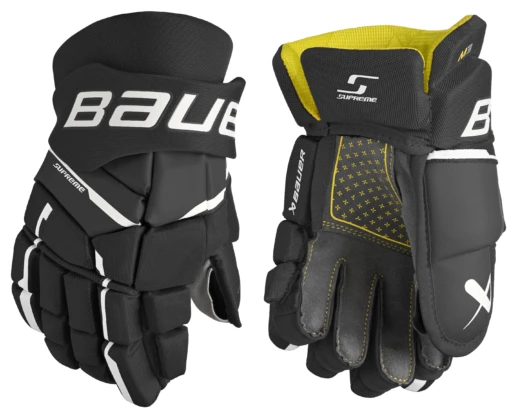 Bauer Supreme M3 Junior Hockey Gloves -Best Hockey Store 1061906 BTH23 PROTECTIVE GLOVE SUPREME M3 JR catalog palm 7d675834 9963 4228 a4bd 097abcc74997