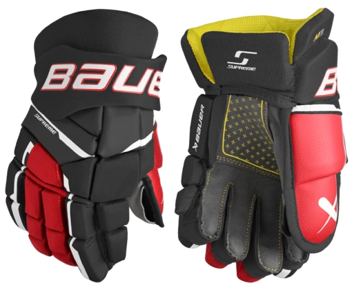 Bauer Supreme M3 Junior Hockey Gloves -Best Hockey Store 1061906 BTH23 PROTECTIVE GLOVE SUPREME M3 JR catalog palm d898829d 222d 4129 b48f ada5c1942395