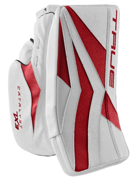 True Hockey True Catalyst 7X3 Senior Goalie Blocker -Best Hockey Store 2023 Hockey Catalyst GoaliePads 7X3 WhiteRed fcdf6d29 d9f2 4050 9589 44e67443acad