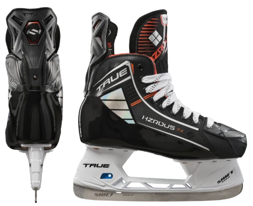 True Hockey True HZRDUS 7X Senior Hockey Skates -Best Hockey Store 2023 Hockey HZRDUS PlayerSkate 7X ComboRight