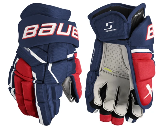 Bauer Supreme Mach Intermediate Hockey Gloves -Best Hockey Store 23653c59 80e5 437c 9585 5371b3e2af41