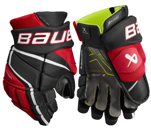 Bauer Vapor 3X Pro Junior Hockey Gloves -Best Hockey Store 3XPRO JR PALM BKR1