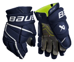 Bauer Vapor 3X Pro Junior Hockey Gloves -Best Hockey Store 3XPRO JR PALM NAV1