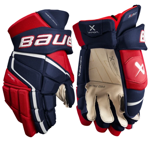 Bauer Vapor 3X Pro Senior Hockey Gloves -Best Hockey Store 3XPRO SR FRONT NRW2