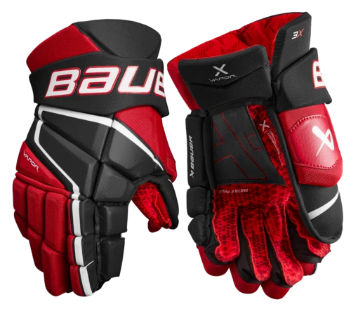 Bauer Vapor 3X Senior Hockey Gloves -Best Hockey Store 3X SR FRONT BKR2