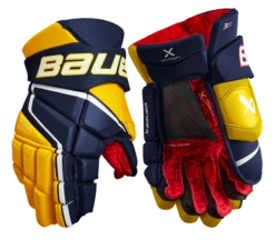 Bauer Vapor 3X Senior Hockey Gloves -Best Hockey Store 3X SR FRONT NVG2