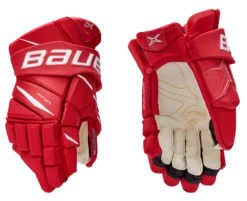 Bauer Vapor 2X Senior Hockey Gloves -Best Hockey Store 604994 RED 01