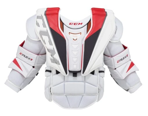 CCM EFLEX5 Senior Goalie Chest Protector (White) -Best Hockey Store ABEFX5CC scaled