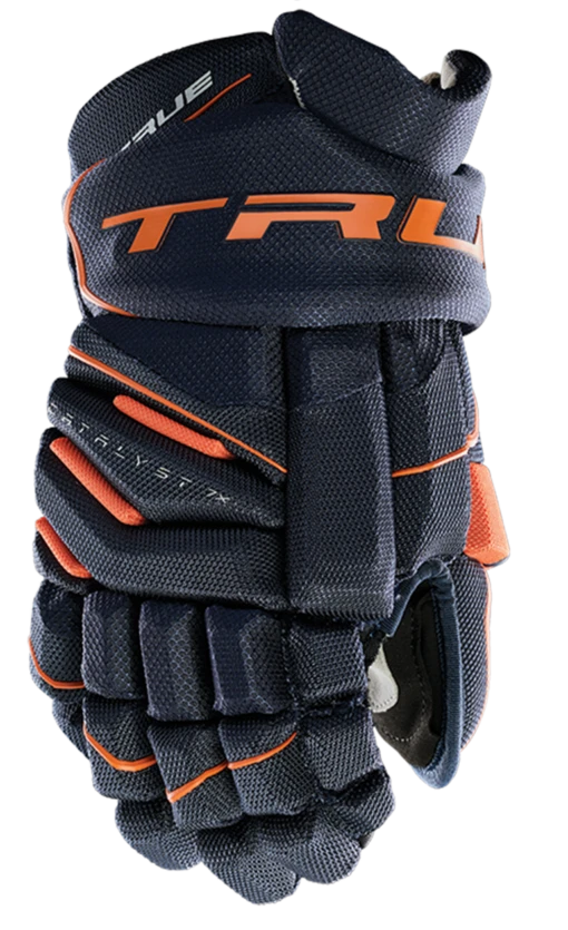 True Hockey True Catalyst 7X Senior Hockey Gloves -Best Hockey Store CT7xGlove Navy Orange 1 6a5ff919 6a70 40bc a039 62430944d81d