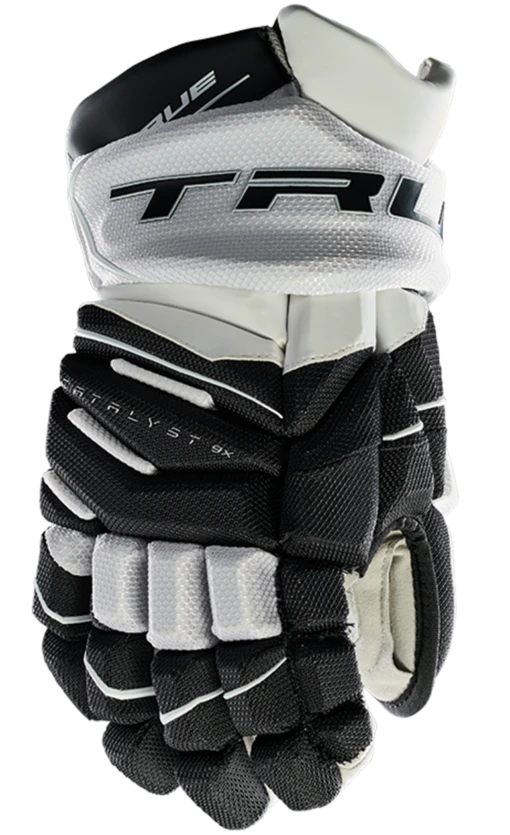 True Hockey True Catalyst 9X Junior Hockey Gloves -Best Hockey Store CT9xGlove Black White