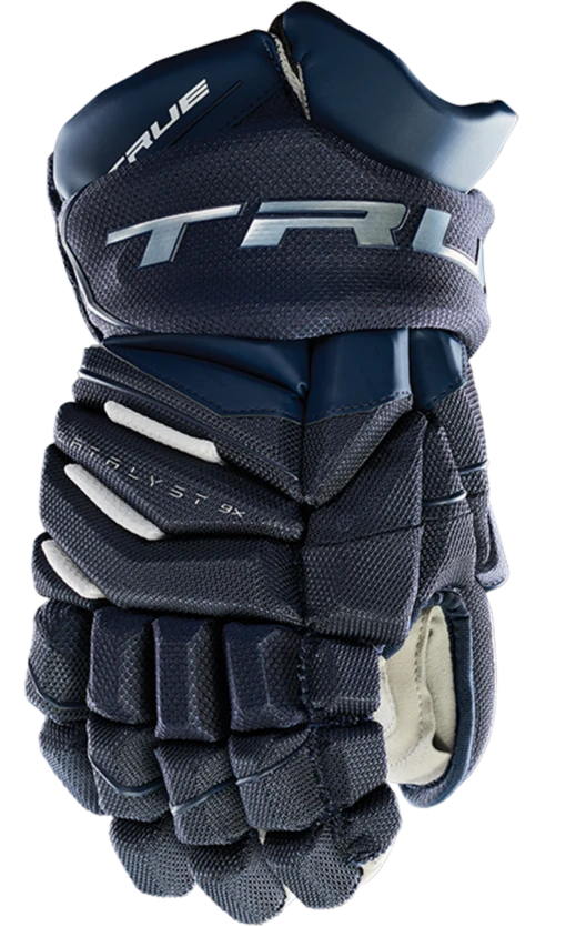 True Hockey True Catalyst 9X Junior Hockey Gloves -Best Hockey Store CT9xGlove Navy