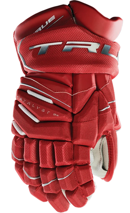 True Hockey True Catalyst 9X Junior Hockey Gloves -Best Hockey Store CT9xGlove Red