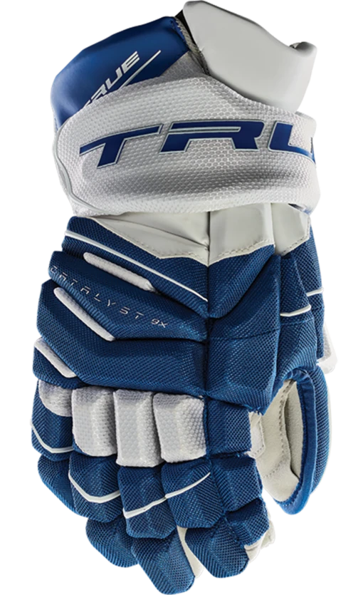 True Hockey True Catalyst 9X Junior Hockey Gloves -Best Hockey Store CT9xGlove Royal White