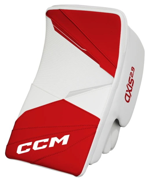 CCM Axis 2.9 Senior Goalie Blocker -Best Hockey Store GBA2.9 DET 01 bdc7207c 41b9 439d a2e4 9390528d231d