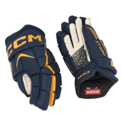 CCM JetSpeed FT680 Junior Hockey Gloves -Best Hockey Store HGFT680 NVSF 03