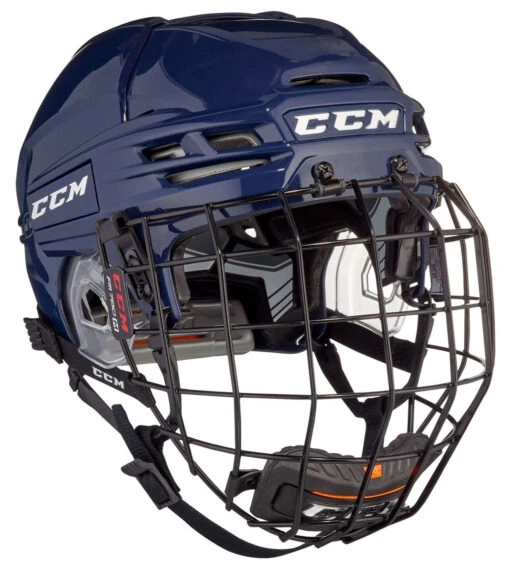 CCM Tacks 910 Combo Hockey Helmet -Best Hockey Store HT910C NVY