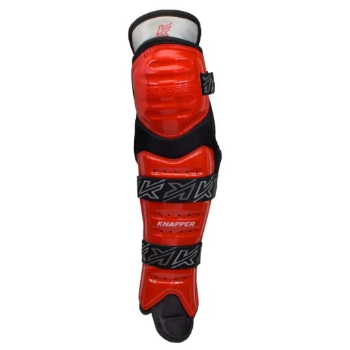 Knapper AK5 Ball Hockey Shin Guards -Best Hockey Store Knapper AK5 shinpads red 1800x1800 f74666e7 b54b 4c3e ab52 8fd7615763a5