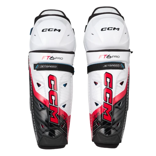 CCM JetSpeed FT6 Pro Junior Shin Guards -Best Hockey Store SGFT6PRO 01