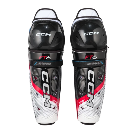 CCM JetSpeed FT6 Junior Shin Guards -Best Hockey Store SGFT6 01 1