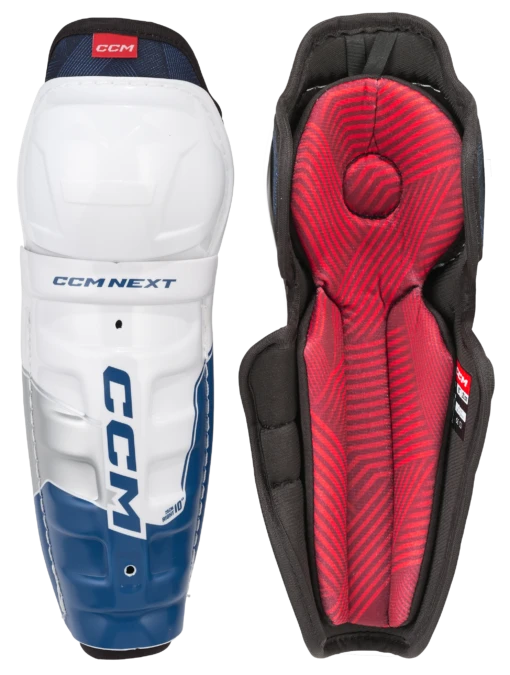 CCM Next Youth Shin Guards -Best Hockey Store SGNEXT23 YT 01