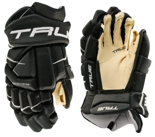 True Hockey True Catalyst 5X3 Senior Hockey Gloves -Best Hockey Store True Catalog2023 Gloves 5X3 BLACK Palm C1