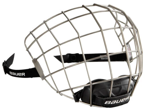 Bauer Re-Akt Titanium Facemask -Best Hockey Store bauer re akt titanium cage