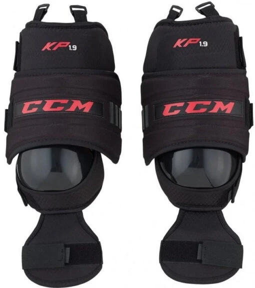 CCM 1.9 Senior Goalie Knee Protector -Best Hockey Store ccm 1.9 goalie knee protector