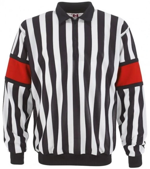 CCM Pro Referee Jersey 150S With Armbands -Best Hockey Store ccm referee jersey pros 150s armbands 2