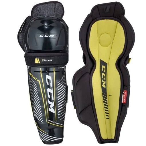 CCM Tacks 9040 Junior Shin Guards -Best Hockey Store ccm tacks 9040 shin guards 1 8757271f eaf3 496d a013 47c02194f852