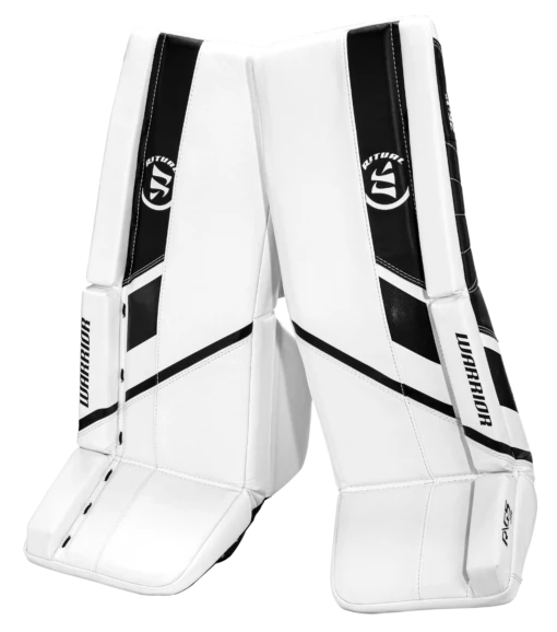 Warrior Ritual G5 Junior Goalie Pads (w/ Knee Pads) -Best Hockey Store g5jl0wbk war 01 i