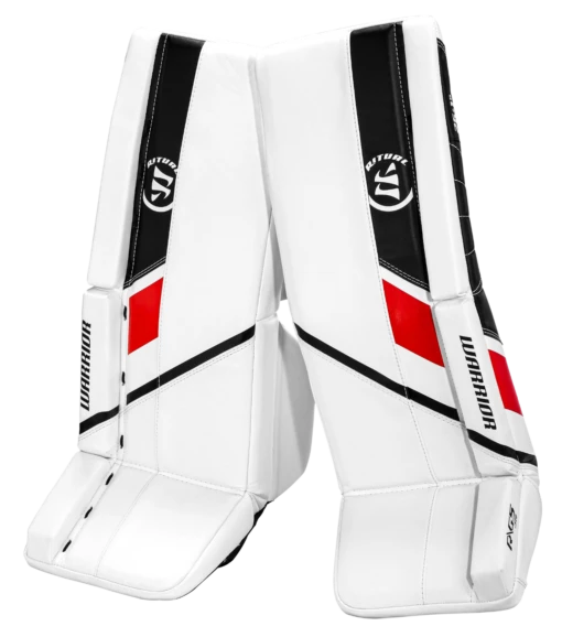 Warrior Ritual G5 Junior Goalie Pads (w/ Knee Pads) -Best Hockey Store g5jl0wbr war 01 i