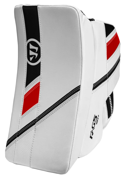 Warrior Ritual G5 SR+ Senior Goalie Blocker -Best Hockey Store g5spb0wbr war 01 i