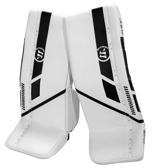 Warrior Ritual G5 Youth Goalie Pads -Best Hockey Store g5yl0wbk war 01 i