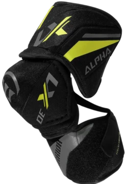 Warrior Alpha LX 30 Junior Elbow Pads -Best Hockey Store lx30epsr1bk war 01 i