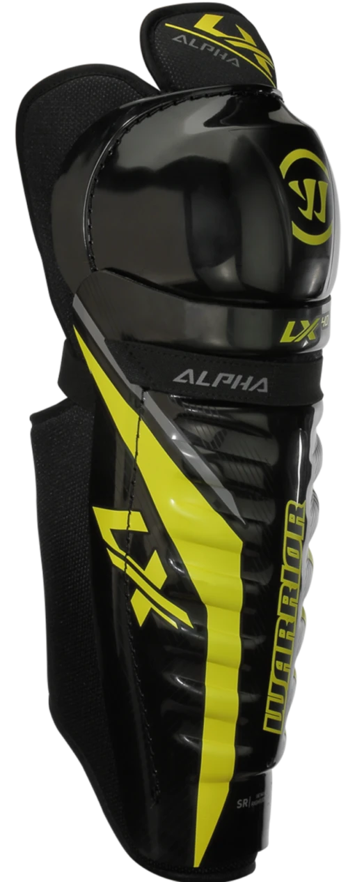 Warrior Alpha LX 40 Senior Shin Guards -Best Hockey Store lx40sgsr1bk war 01 i 5b36fad4 80e4 428e a646 cb02dfb3b50b