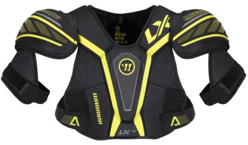 Warrior Alpha LX 40 Senior Shoulder Pads -Best Hockey Store lx40spsr1bk war 04 i c768b722 8095 46db 9873 e245c13c975b