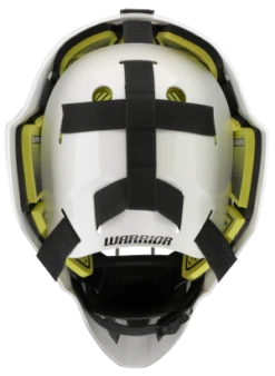 Warrior RF1 Junior Goalie Mask -Best Hockey Store rf1jm0wh war 02 i