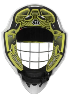 Warrior RF1 Junior Goalie Mask -Best Hockey Store rf1jm0wh war 09 i